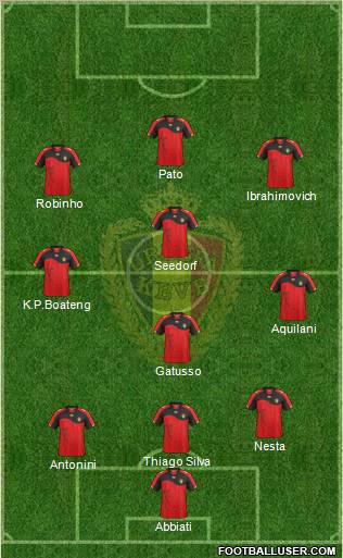 Belgium Formation 2012