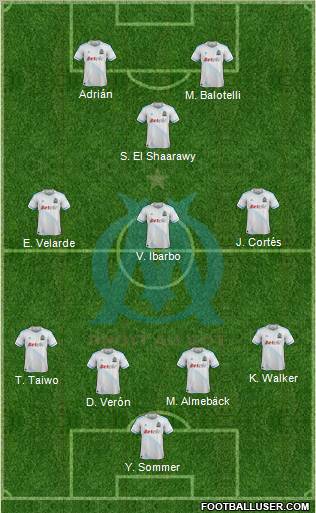 Olympique de Marseille Formation 2012
