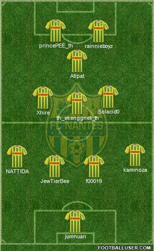 FC Nantes Formation 2012