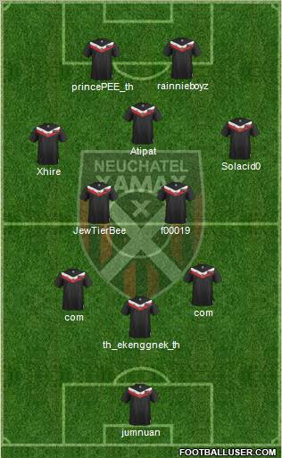 Neuchâtel Xamax FC Formation 2012