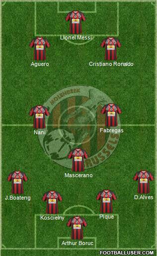 FC Molenbeek Brussels Formation 2012