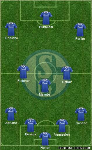 FC Schalke 04 Formation 2012