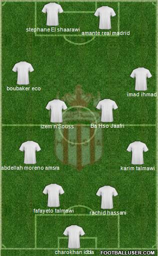 Hassania Union Sport Agadir Formation 2012