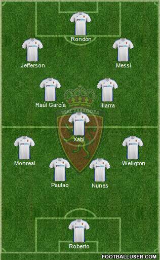 R. Zaragoza S.A.D. Formation 2012