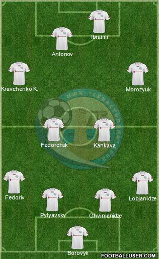 PFC Sevastopol Formation 2012