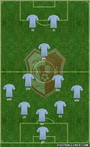 Al-Shamal Sports Club Formation 2012
