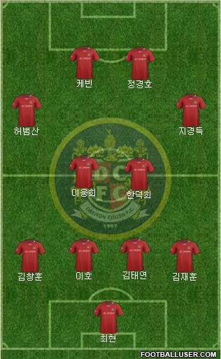 Daejeon Citizen Formation 2012