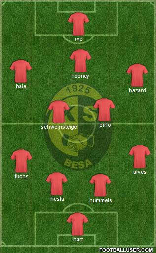 KS Besa Kavajë Formation 2012