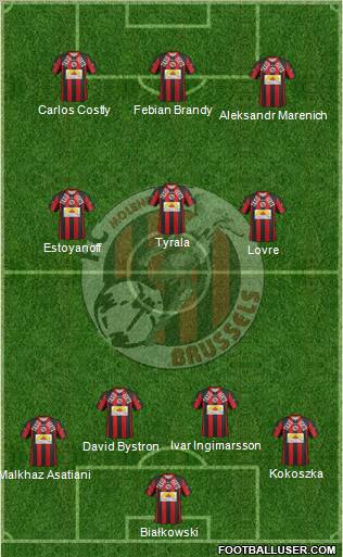 FC Molenbeek Brussels Formation 2012