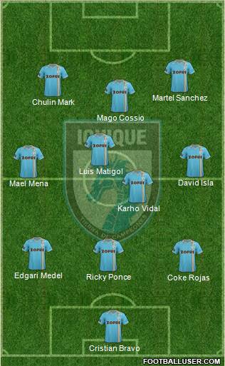 CD Municipal Iquique S.A.D.P. Formation 2012