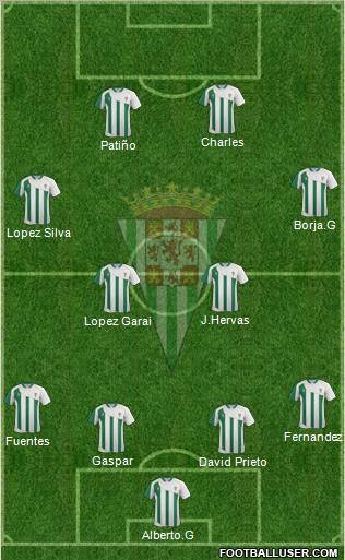 Córdoba C.F., S.A.D. Formation 2012