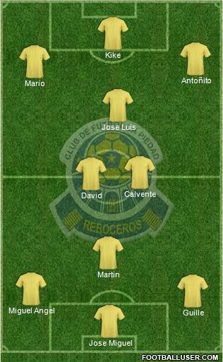 Club de Fútbol La Piedad Formation 2012