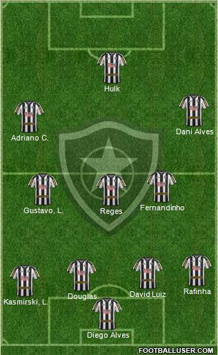 Botafogo FR Formation 2012