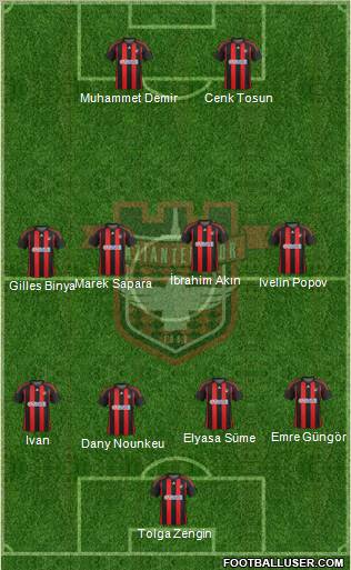 Gaziantepspor Formation 2012