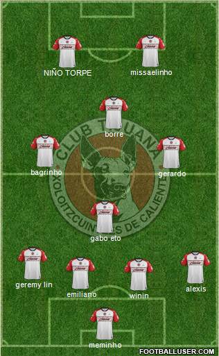 Xoloitzcuintles de Tijuana Formation 2012