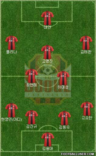 FC Seoul Formation 2012