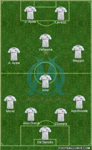 Olympique de Marseille Formation 2012