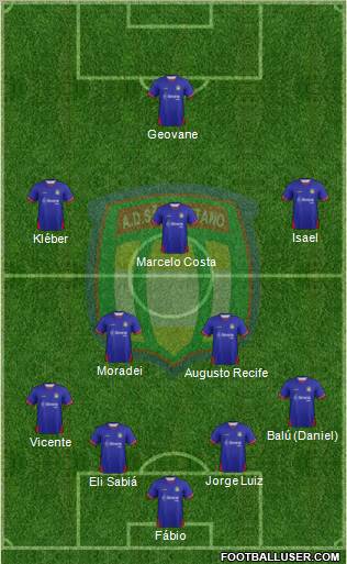 AD São Caetano Formation 2012