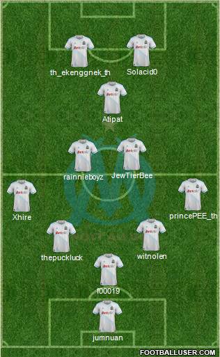Olympique de Marseille Formation 2012