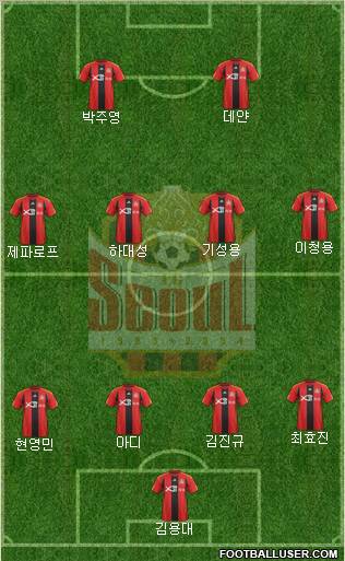 FC Seoul Formation 2012