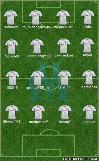 Olympique de Marseille Formation 2012