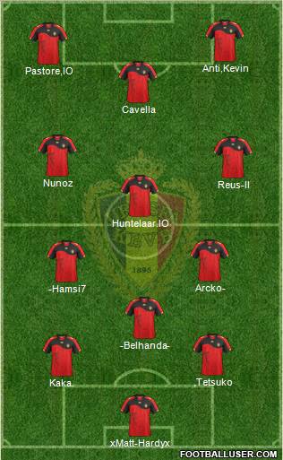 Belgium Formation 2012