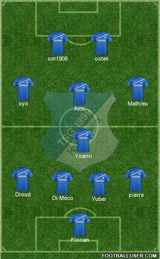 TSG 1899 Hoffenheim Formation 2012