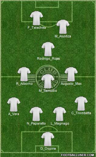 C Libertad Formation 2012