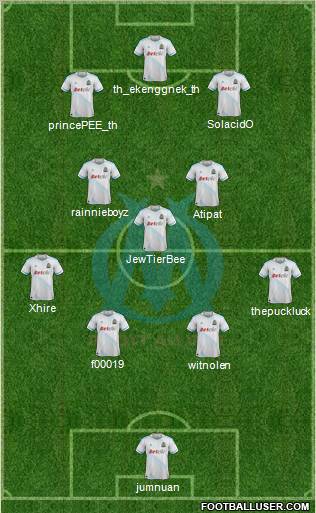 Olympique de Marseille Formation 2012