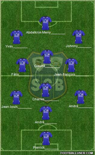 Sporting Club Bastia Formation 2012