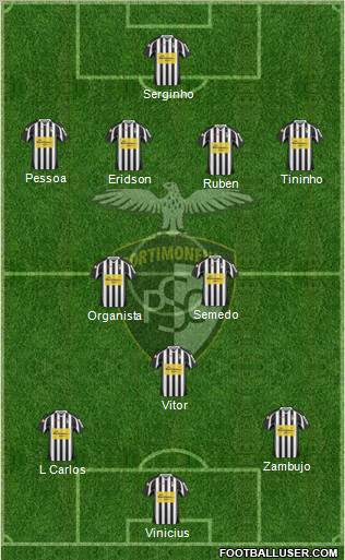 Portimonense Sporting Clube Formation 2012