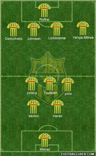 FC Nantes Formation 2012