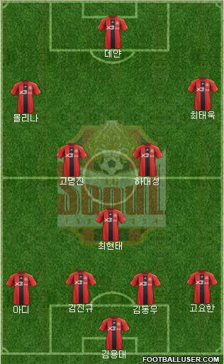 FC Seoul Formation 2012