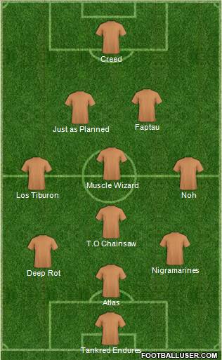 Pro Evolution Soccer Team Formation 2012