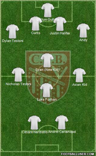 Chabab Riadhi Belouizdad Formation 2012