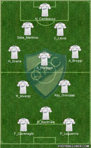 Quilmes football formation