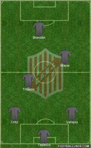 9 de Julio Formation 2012