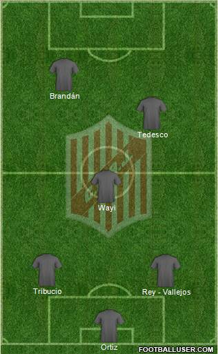 9 de Julio Formation 2012