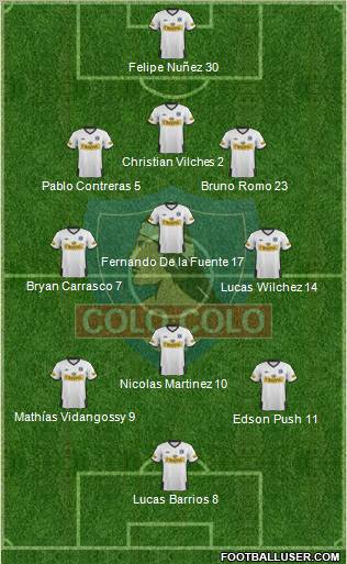 CSD Colo Colo Formation 2012