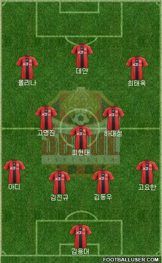 FC Seoul Formation 2012