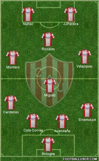 Unión de Santa Fe Formation 2012