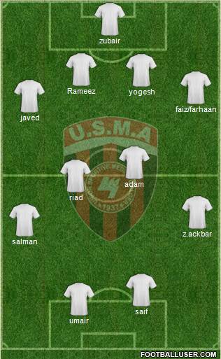 Union Sportive de la Médina d'Alger Formation 2012