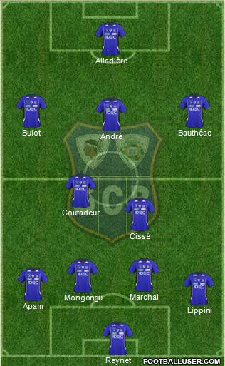 Sporting Club Bastia Formation 2012