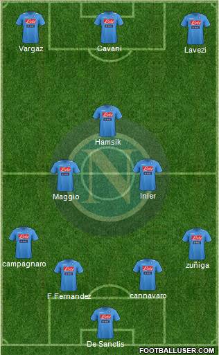 Napoli Formation 2012