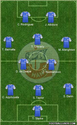 FC Hansa Rostock Formation 2012