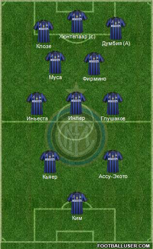 F.C. Internazionale Formation 2012