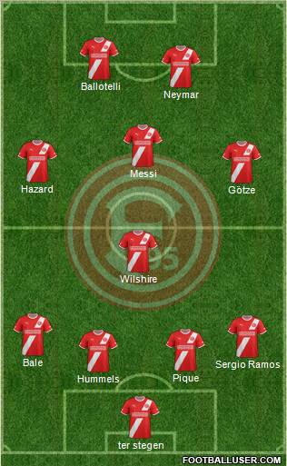 Fortuna Düsseldorf football formation