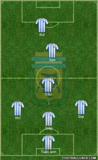 Argentina Formation 2012
