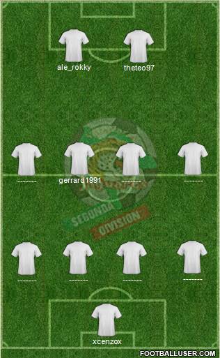 Club Deportivo Jaguares de Villaflores Formation 2012