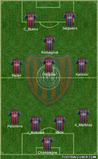 San Lorenzo de Almagro Formation 2012